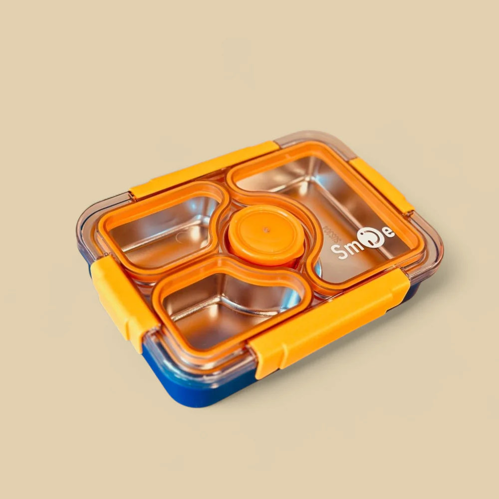 Smile Bento Stainless Steel Lunch Box MJ Toys