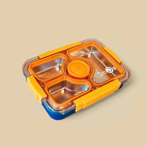 Smile Bento Stainless Steel Lunch Box MJ Toys