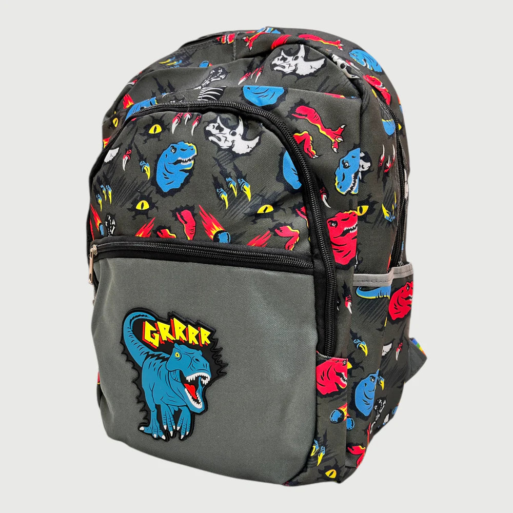Dino School Bag For Grade 1 & 2 MJ Toys