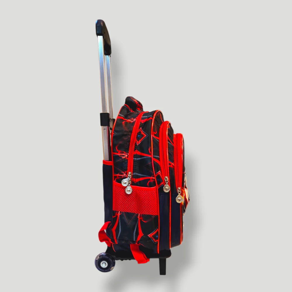 Car School Trolley School Bag Set For Grade (1 to 3) Detachable MJ Toys