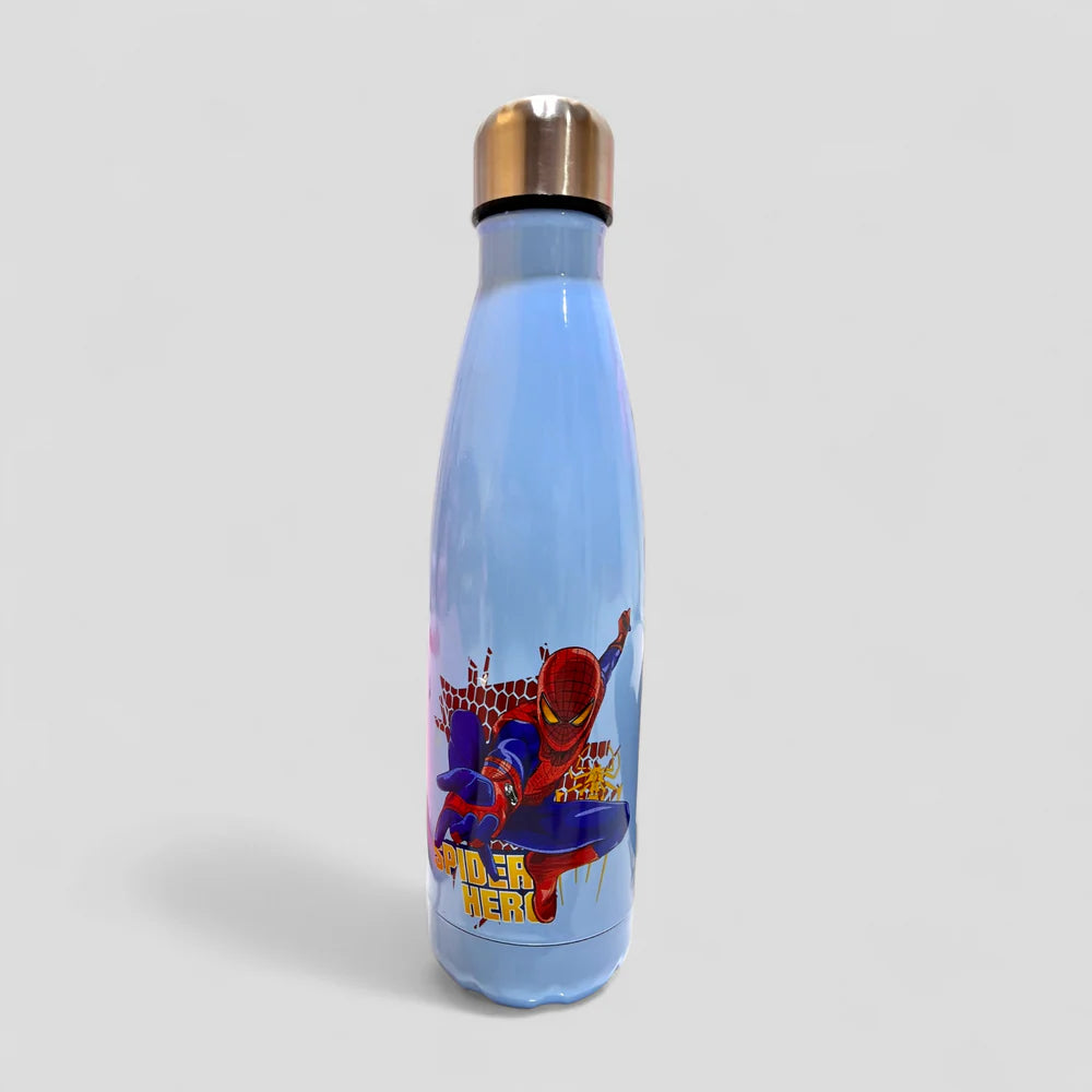 Spiderman Stainless Steel Insulated Water Bottle 500ml MJ Toys