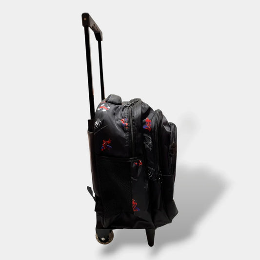 Spiderman 16-Inch School Trolley Bag for KG & Grade 1 MJ Toys