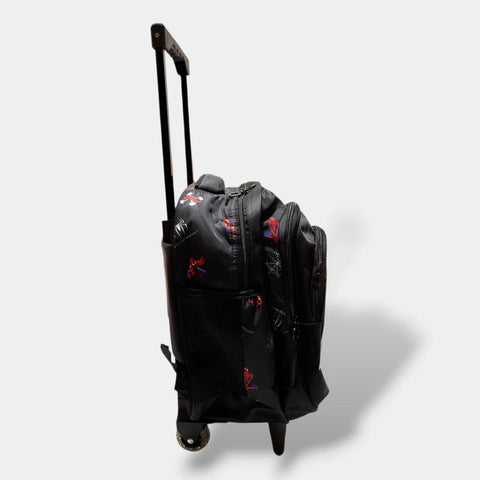 Spiderman 16-Inch School Trolley Bag for KG & Grade 1 MJ Toys