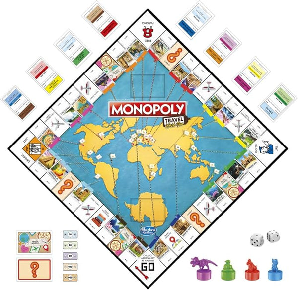Hasbro Monopoly World Tour Board Game F4007