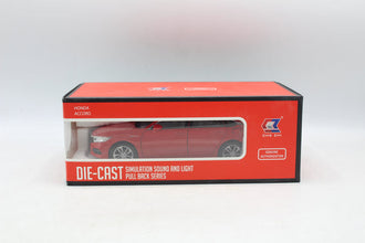 Diecast Honda Accord Car with Light & Sound