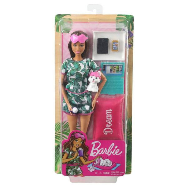 Barbie Ftness Doll With Puppy Assorted GKH73