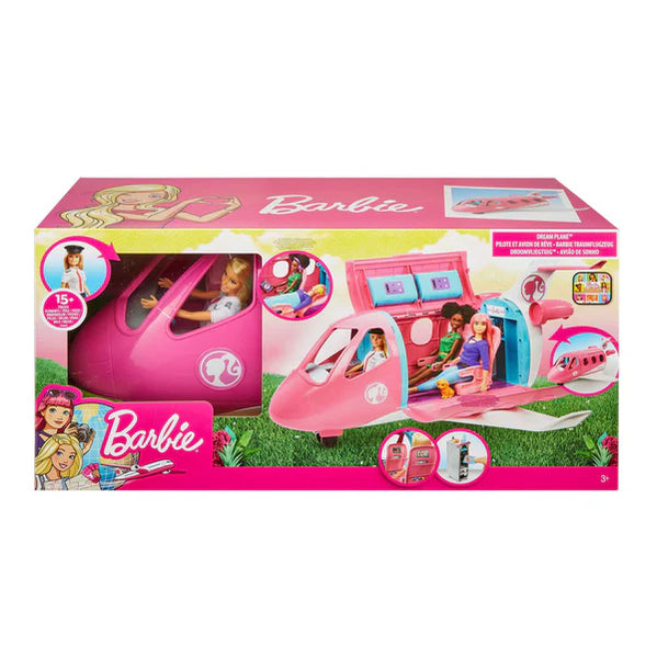 Barbie Dream Plane Transforming Playset GJB33