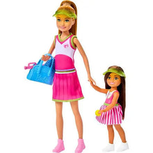 Barbie Family Chelsea & Stacie Tennis Playset HRG83