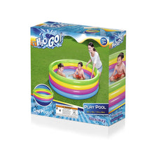 Bestway 4 Ring Rainbow Swimming Pool 51117