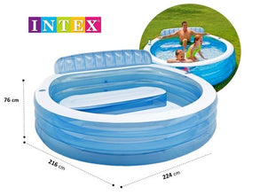 Intex Swim Centre Family Lounge Blue Pool 57190