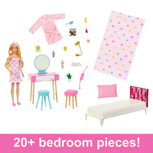Barbie Doll And Bedroom Playset HPT55