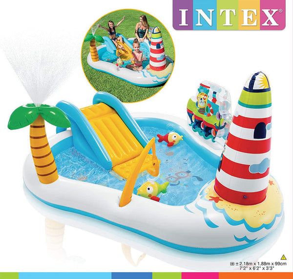 Intex Fishing Fun Play Center Inflatable Pool 57162