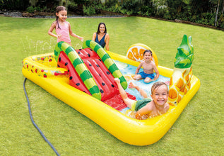 Intex Momai Inflatable Water Play Ground Fun'N Fruity Play Center for Kids 57158
