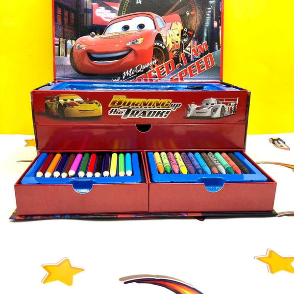 Car Color Art Set - 54 Pcs