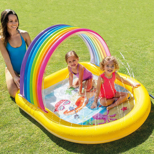 INTEX RAINBOW ARCH SPRAY POOL Age 2+ 57156