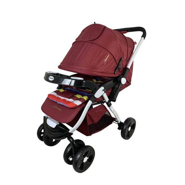 ComfortGlide Travel Stroller | 6 Wheels