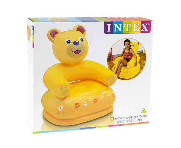 Intex Inflatable Chair 68556 [Yellow Bear Theme]