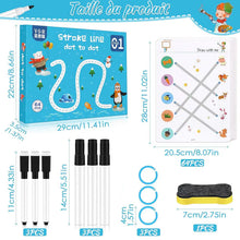 Reusable PreSchool Early Education Tracing Book
