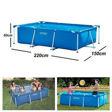 Intex 28270 Rectangular Frame Above Ground Baby Splash Pool 28270 I