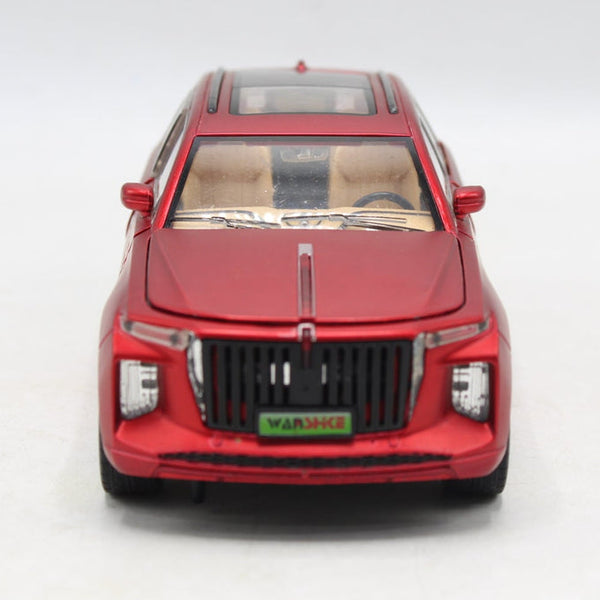 Diecast Hongki E9 Alloy Spray Car With Lights