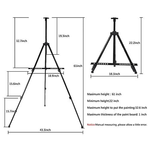 Easel Metal Hj01 MJ Toys